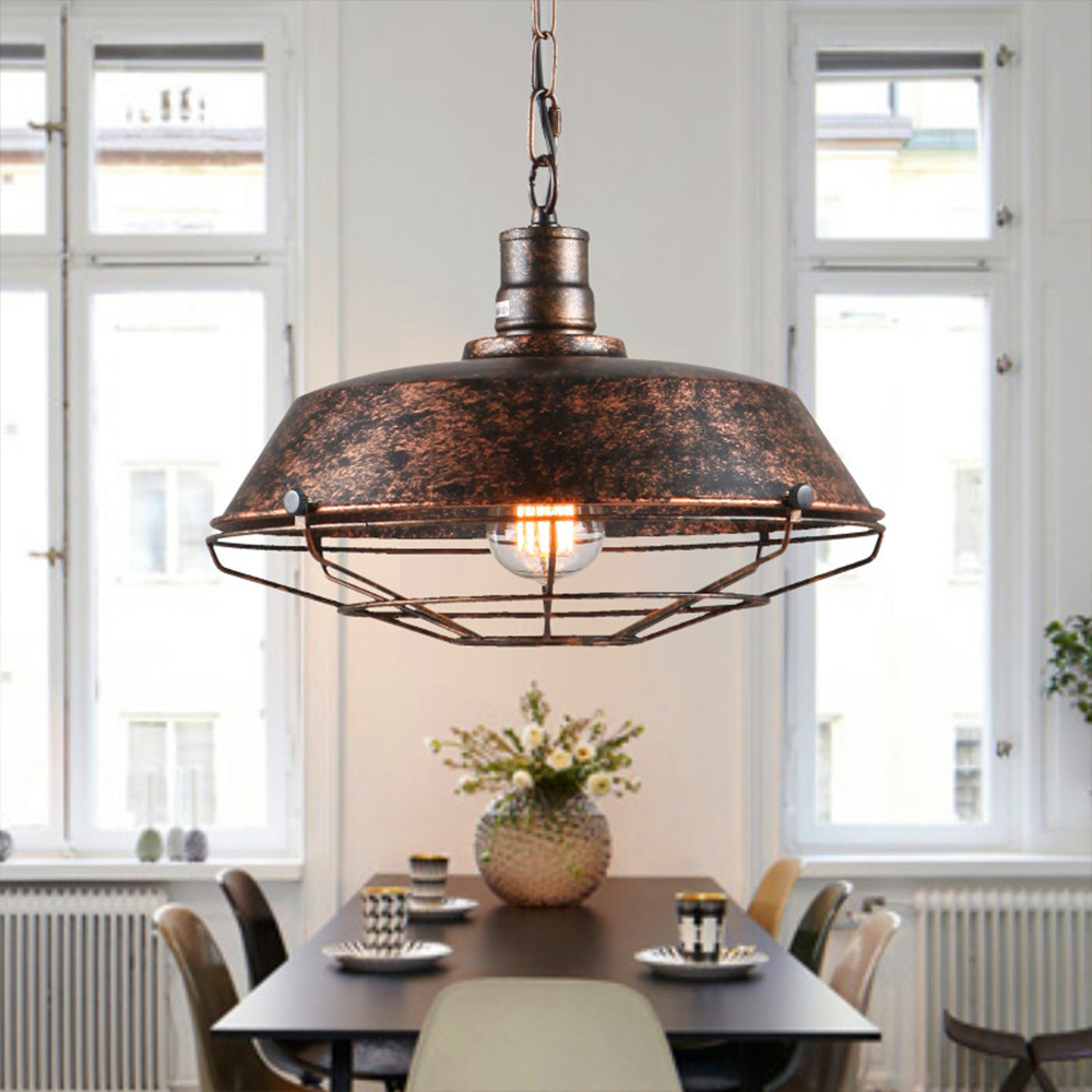 Commercial Kitchen Lighting - Vintage จี้ Retro Loft โคมระย้า E27