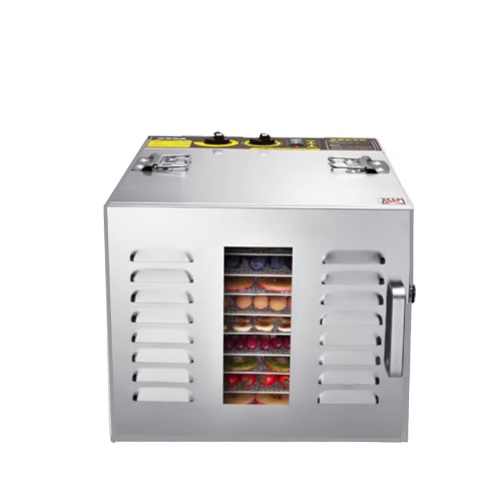 Commercial Food Dehydrator - เครื่องอบแห้งอาหารเชิงพาณิชย์สำหรับผลไม้สด ผัก และสมุนไพร ถาดอบสแตนเลส