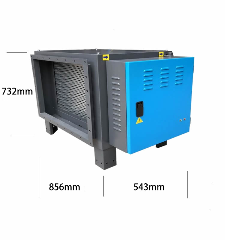 Commercial Kitchen Oil Disposal - เครื่องกรองน้ำมันสำหรับกำจัดควันในครัวเชิงพาณิชย์ พร้อมระบบกรองอากาศปริมาณ 4000-30000 ลูกบาศก์เมตรต่อชั่วโมง