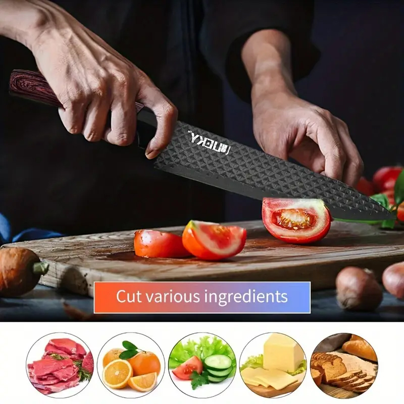 ชุดมีดทำครัวมืออาชีพ 6 ชิ้น ใบ - Commercial Kitchen Knives บทวิจารณ์และราคา