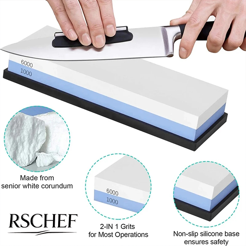Whetstone Sharpening Stones มี - Commercial Kitchen Knives บทวิจารณ์และราคา