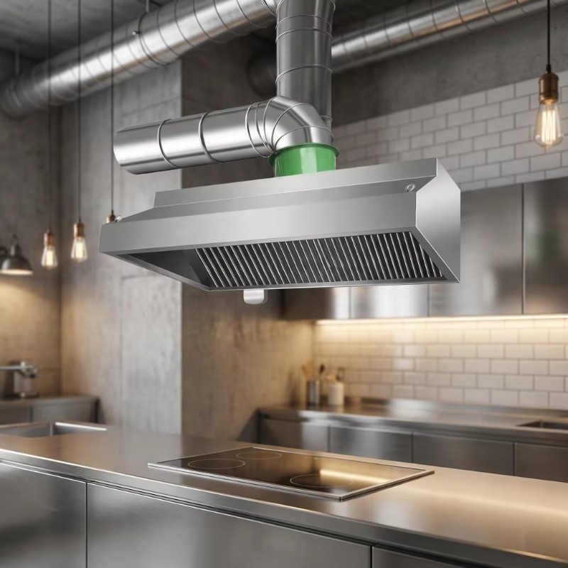เครื่องดูดควันติดผนังสแตนเลสแบ - Commercial Kitchen And บทวิจารณ์และราคา