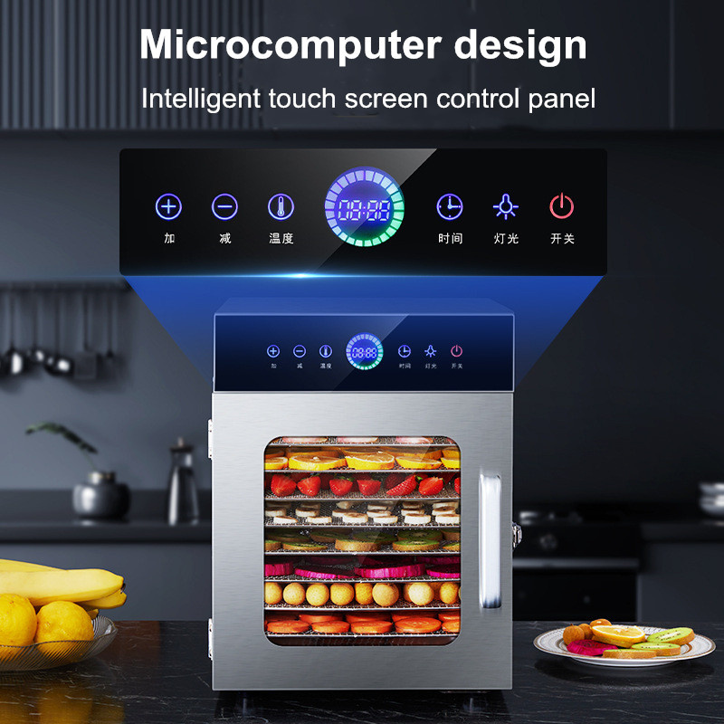 เครื่องอบแห้งอาหารสแตนเลส 8 ชั - Commercial Food Dehydrator บทวิจารณ์และราคา