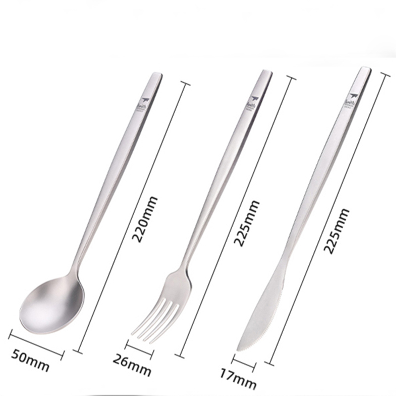 Keith ไทเทเนียมแบบพกพาช้อนส้อม - Commercial Kitchen Knives บทวิจารณ์และราคา