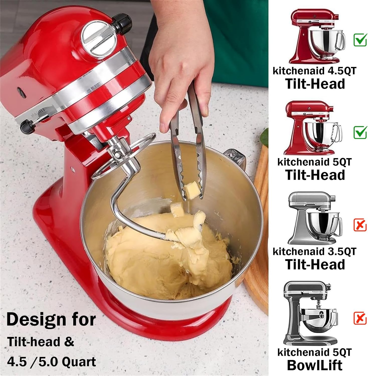 ตะขอเกี่ยวแป้งสแตนเลสพร้อมสปริ - Commercial Kitchen Juicer บทวิจารณ์และราคา