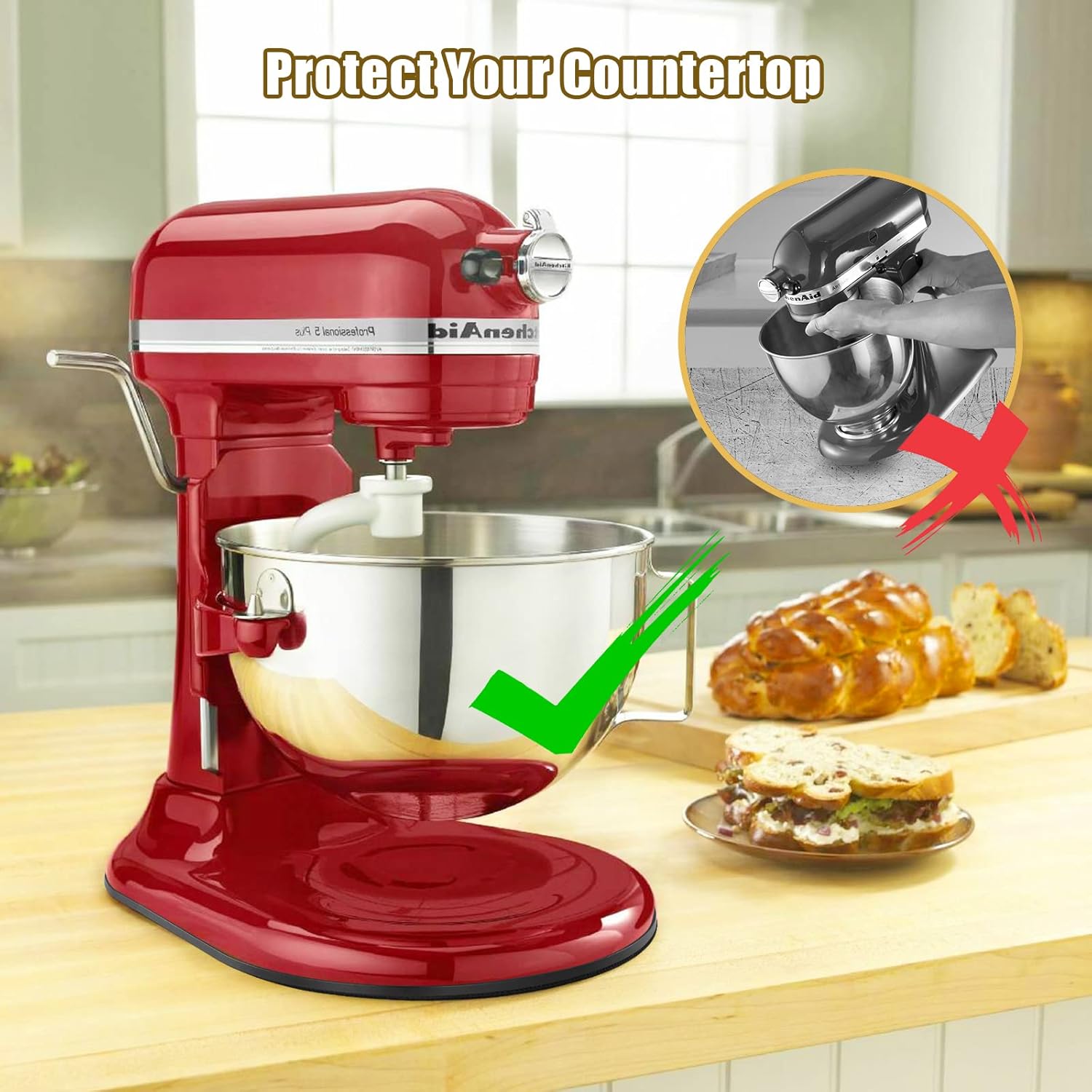 เสื่อเลื่อนสำหรับ KitchenAid M - Commercial Kitchen Juicer บทวิจารณ์และราคา