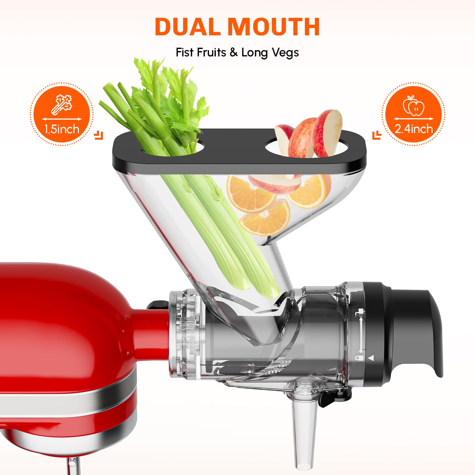 อุปกรณ์เสริมเครื่องคั้นน้ำผลไม - Commercial Kitchen Juicer บทวิจารณ์และราคา