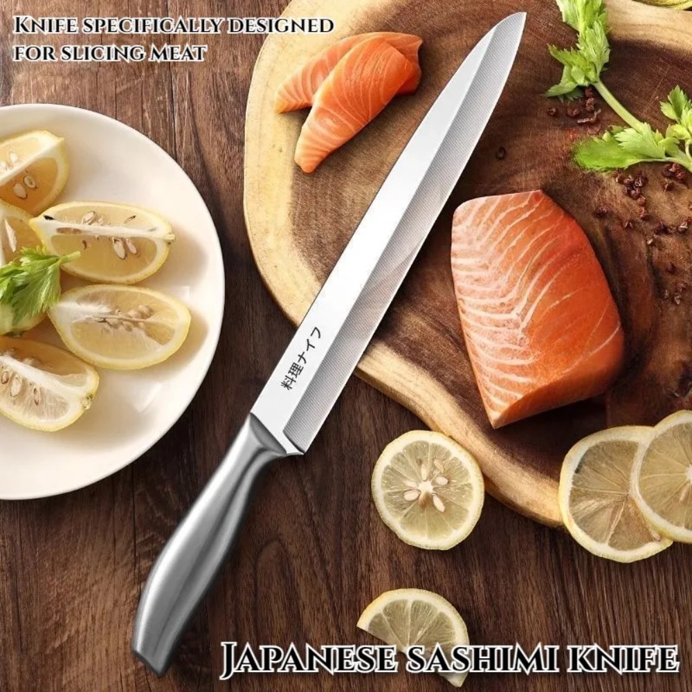 มีดซาชิมิปลาแซลมอนสำหรับครัวญี - Commercial Kitchen Knives บทวิจารณ์และราคา
